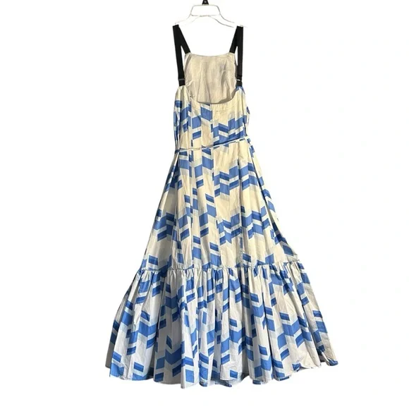 Anthropologie Blue and White Maxi Dress - Picture 3 of 12